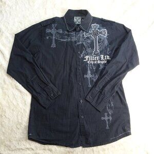 Filter Ltd City of Angels Black Bup L/S Shirt Lg